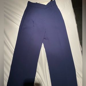 Effortless pants navy Aritzia